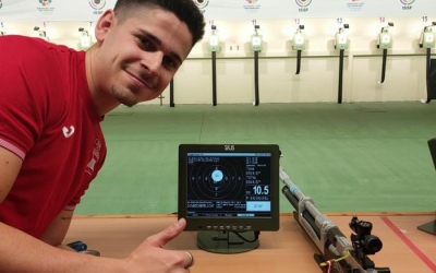 Chus Oviedo amb la seva marca a la Copa President | Club de Tir Sabadell